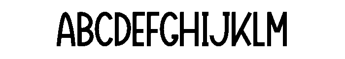 Charming Solitude Font UPPERCASE