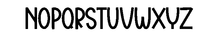 Charming Solitude Font UPPERCASE