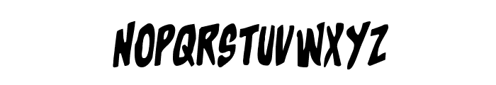 Charmling Staggered Rotalic Font LOWERCASE