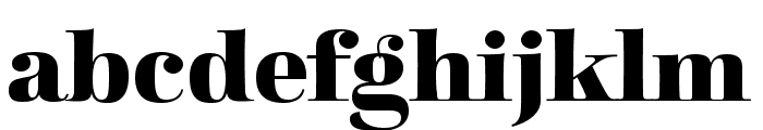 Charpentier Classicistique Reduced Bold Font LOWERCASE