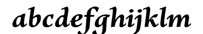 Charpentier Renaissance Reduced Demi Oblique Font LOWERCASE