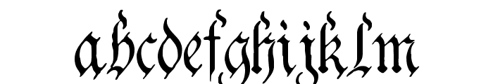 Charterwell Font LOWERCASE