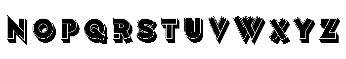 Chase Regular1 Font UPPERCASE