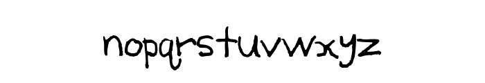 ChasicNew-Regular Font LOWERCASE