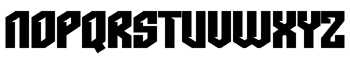 Chasis-7 Font UPPERCASE