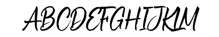 Chastery DEMO Italic Font UPPERCASE