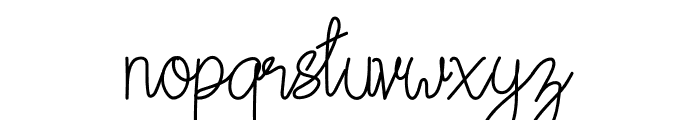 ChattagirieFree Bold Font LOWERCASE