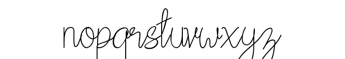 ChattagirieFree Font LOWERCASE