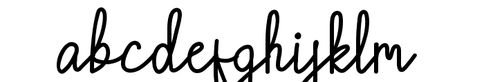 Chattagirie Font LOWERCASE