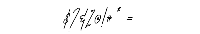 CheGuevara Sign Regular Font OTHER CHARS