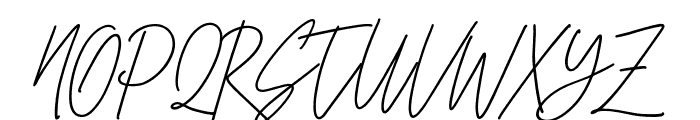 CheGuevara Sign Regular Font UPPERCASE