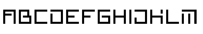 Checker_MC Designs 1996 Regular Font UPPERCASE
