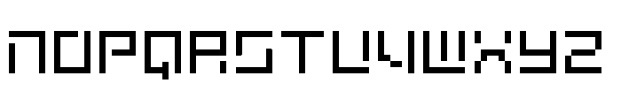 Checker_MC Designs 1996 Regular Font UPPERCASE