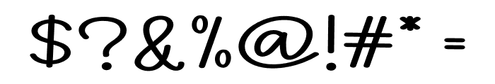 Checklist Font OTHER CHARS