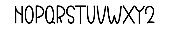 Checklist Font UPPERCASE