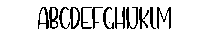 Cheeks Font UPPERCASE