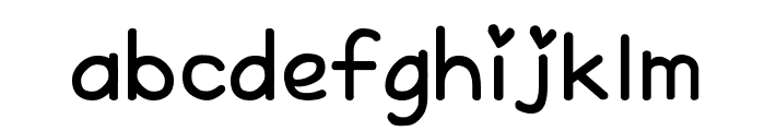 Cheeky Rabbit Font LOWERCASE