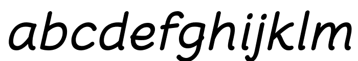 Cheeronsta Italic Font LOWERCASE