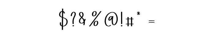 Cheese Cupcake Font OTHER CHARS