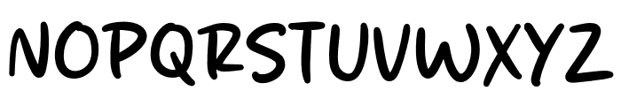 Cheese Durian Font UPPERCASE