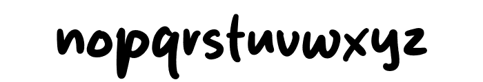 Cheese Durian Font LOWERCASE