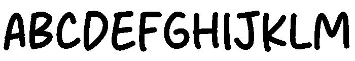 Cheese Milky Font UPPERCASE
