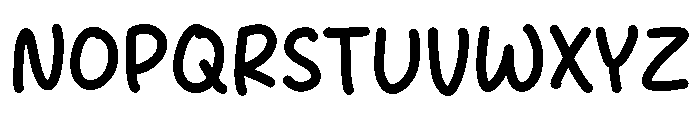 Cheese Milky Font UPPERCASE