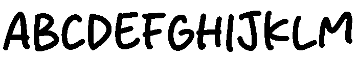Cheese Moka Font UPPERCASE