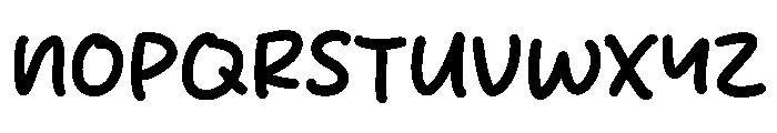 Cheese Moka Font UPPERCASE
