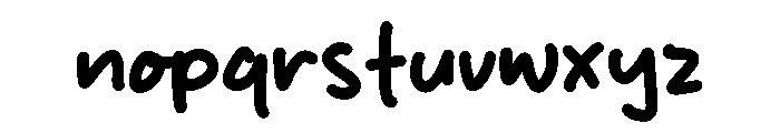 Cheese Moka Font LOWERCASE