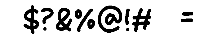 Cheese Potato Font OTHER CHARS