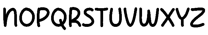 Cheese Potato Font UPPERCASE