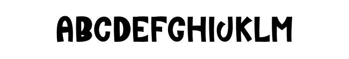 Cheese Sandwich Font UPPERCASE