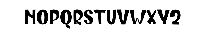Cheese Sandwich Font UPPERCASE