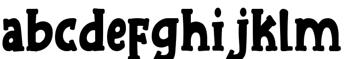 Cheesel Font LOWERCASE