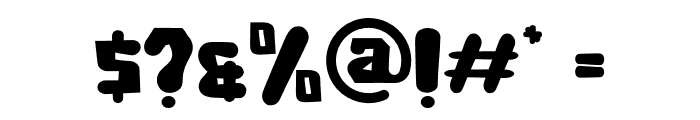 Cheezy Time Font OTHER CHARS