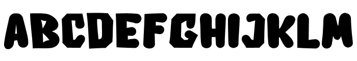Cheezy Time Font UPPERCASE