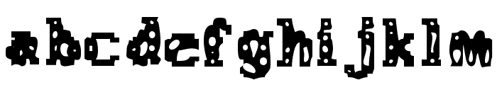 Chemical Gus Font LOWERCASE