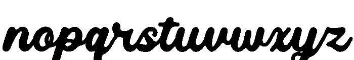 Cherished Darling Font LOWERCASE