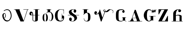Cherokee Font LOWERCASE