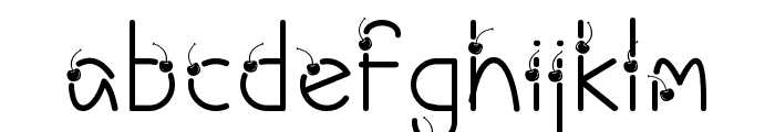 Cherry Ai Font LOWERCASE