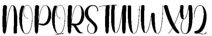 Cherry Blossoms Font UPPERCASE