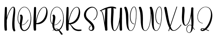Cherry Christmas Font UPPERCASE