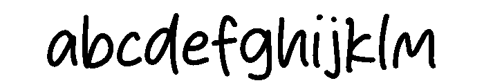 Cherry Juice Font LOWERCASE