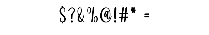 Cherrybelle Font OTHER CHARS