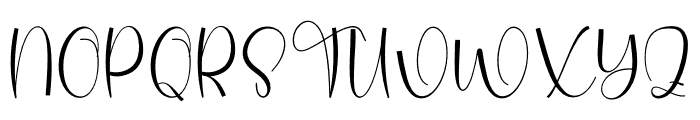 Cherrybelle Font UPPERCASE