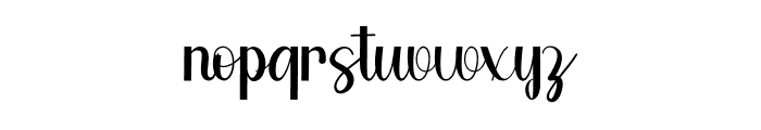 Cherrybelle Font LOWERCASE