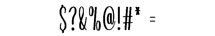 Cherrycandy Font OTHER CHARS