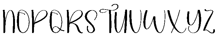 Cherrycandy Font UPPERCASE