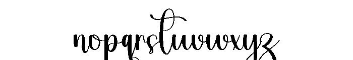 Cherrycandy Font LOWERCASE